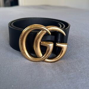 Gucci - GG MARMONT WIDE BELT